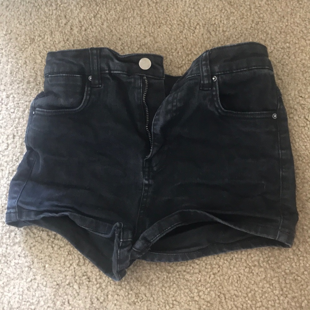 Black shorts